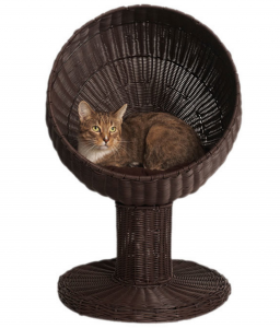 Refined feline deals kitty ball bed