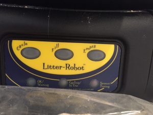 Litter Robot Control Panel