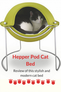 hepper pod cat bed - a stylish and modern pet bed