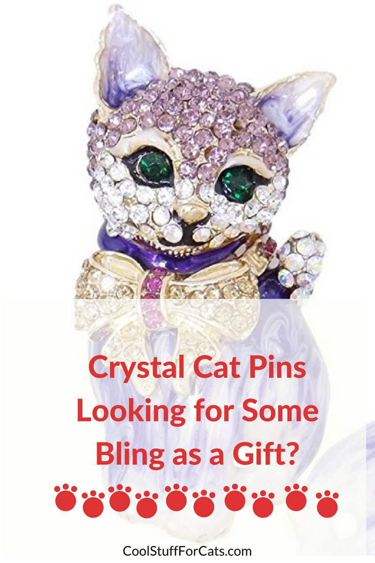 crystal-cat-pins crystal cat pins