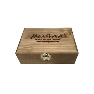 Meowijuana Cigar Box of Organic Catnip Buds