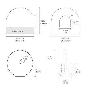 pidan igloo sizing