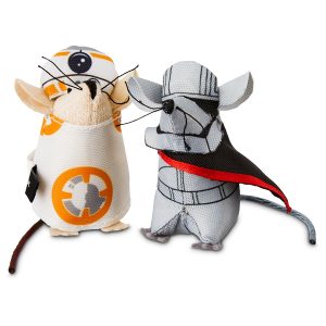 BB-8 and Captain Phasma Star Wars cat toys