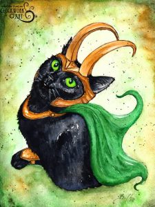 Loki Kitten Clockwork Art