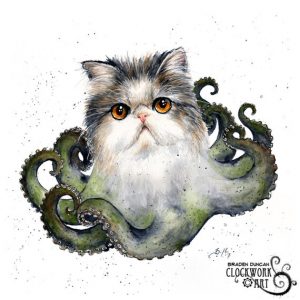 octopussy clockwork art